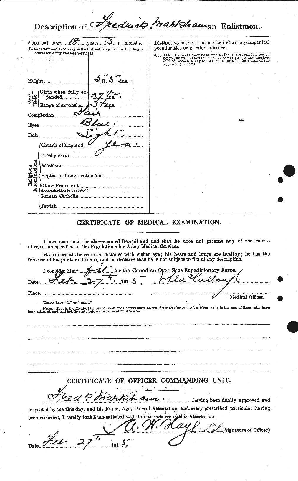 Personnel Records of the First World War - CEF 479212b