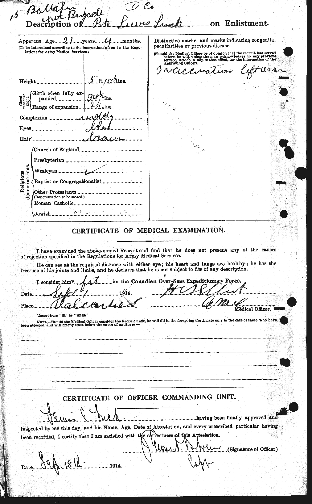 Personnel Records of the First World War - CEF 480342b
