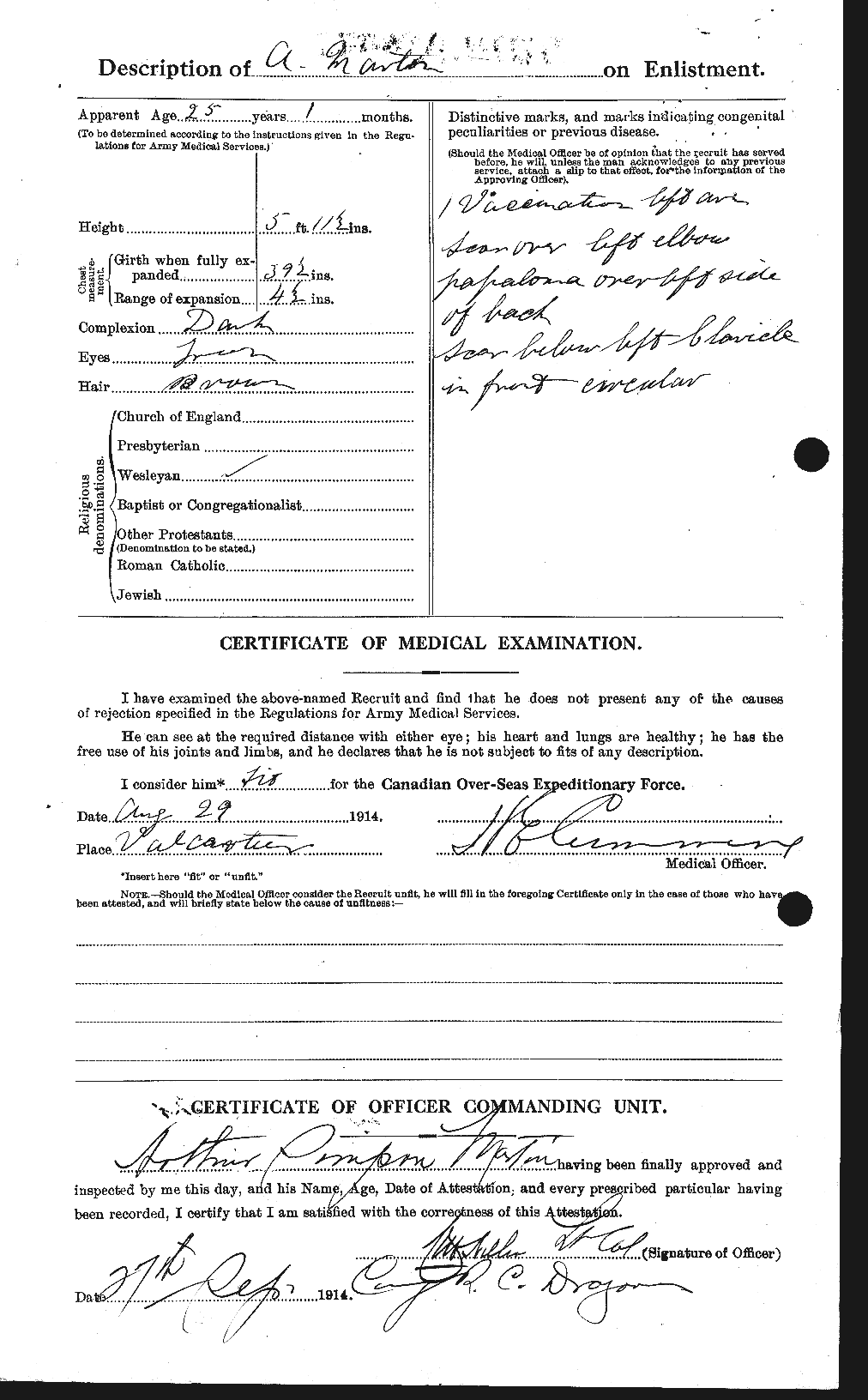 Personnel Records of the First World War - CEF 481591b