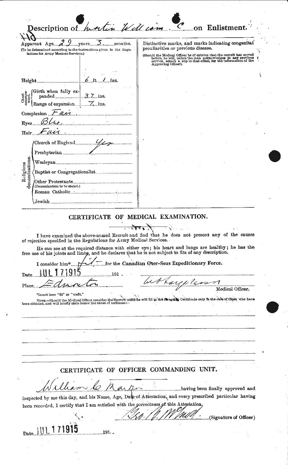 Personnel Records of the First World War - CEF 485751b