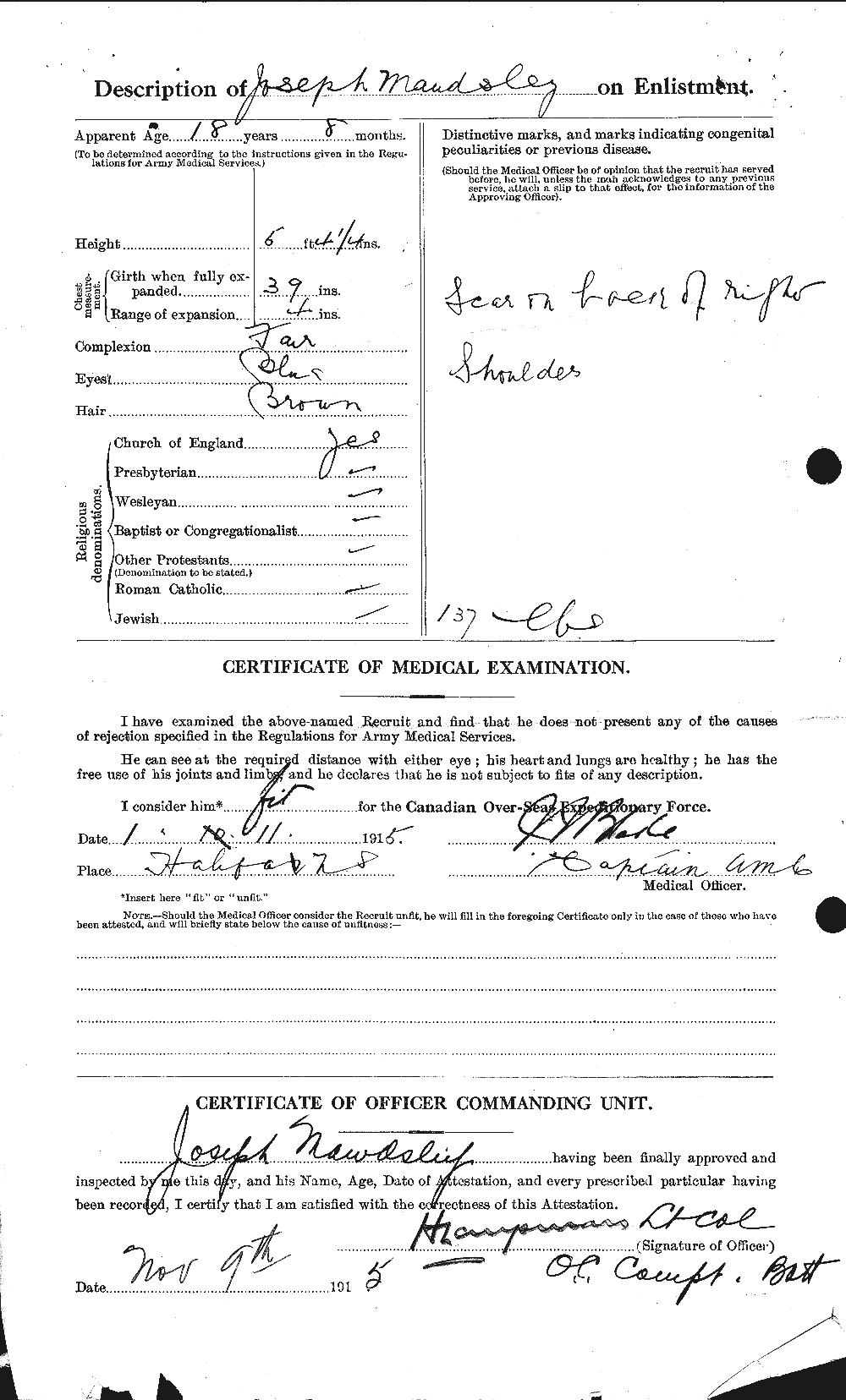 Personnel Records of the First World War - CEF 487956b