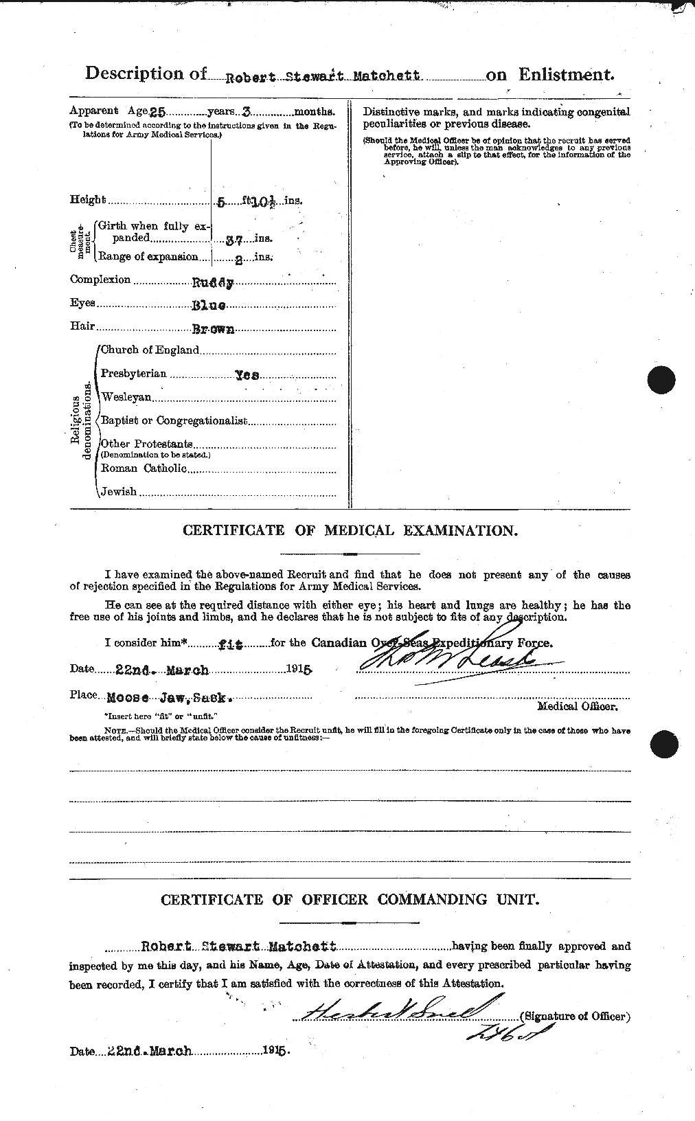 Personnel Records of the First World War - CEF 488589b