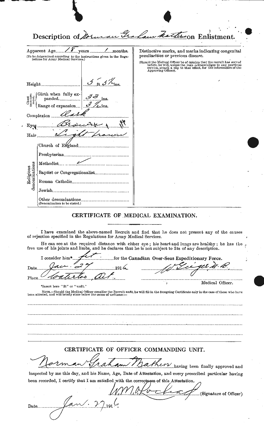 Personnel Records of the First World War - CEF 488722b