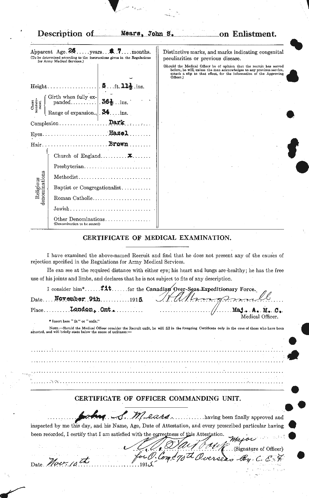 Personnel Records of the First World War - CEF 489702b