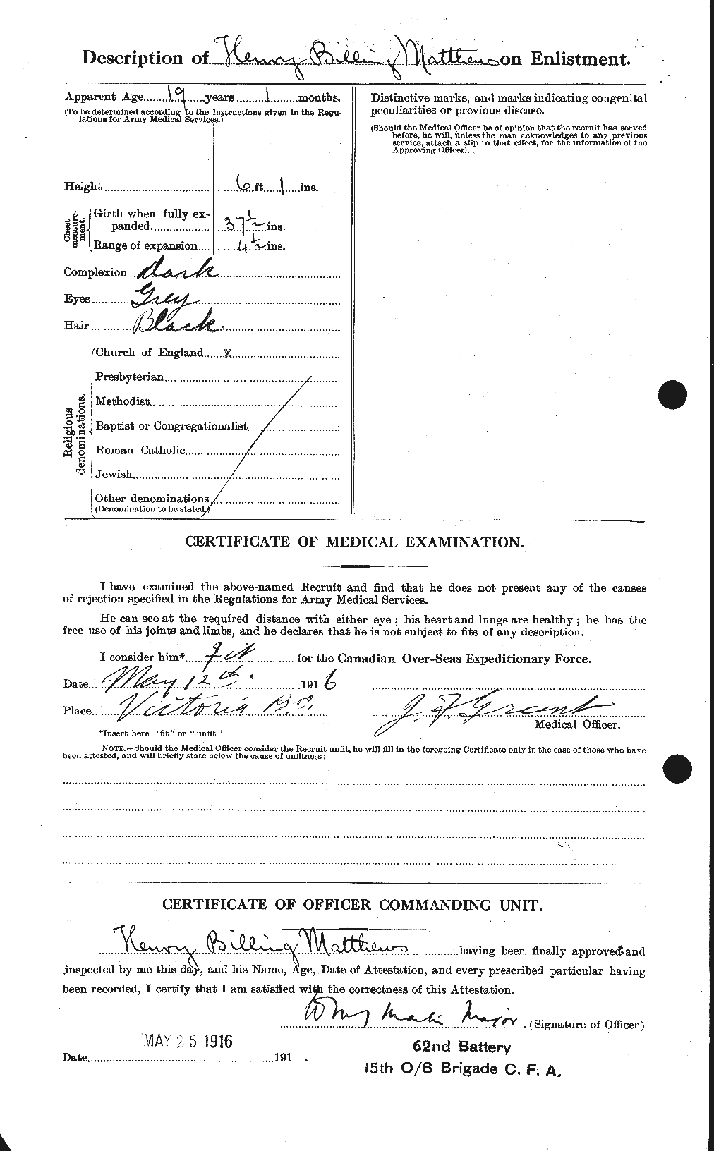 Personnel Records of the First World War - CEF 491172b