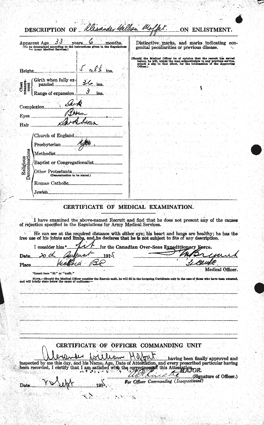 Personnel Records of the First World War - CEF 498998b