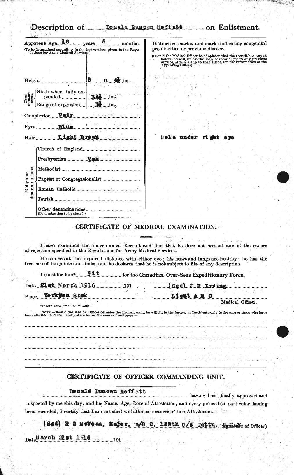 Personnel Records of the First World War - CEF 499004b
