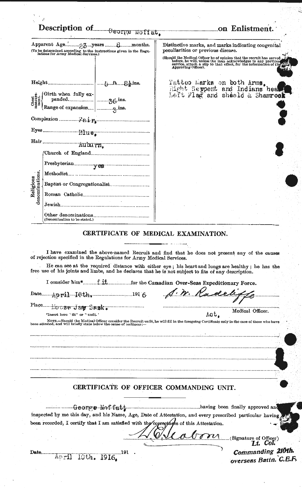Personnel Records of the First World War - CEF 499015b