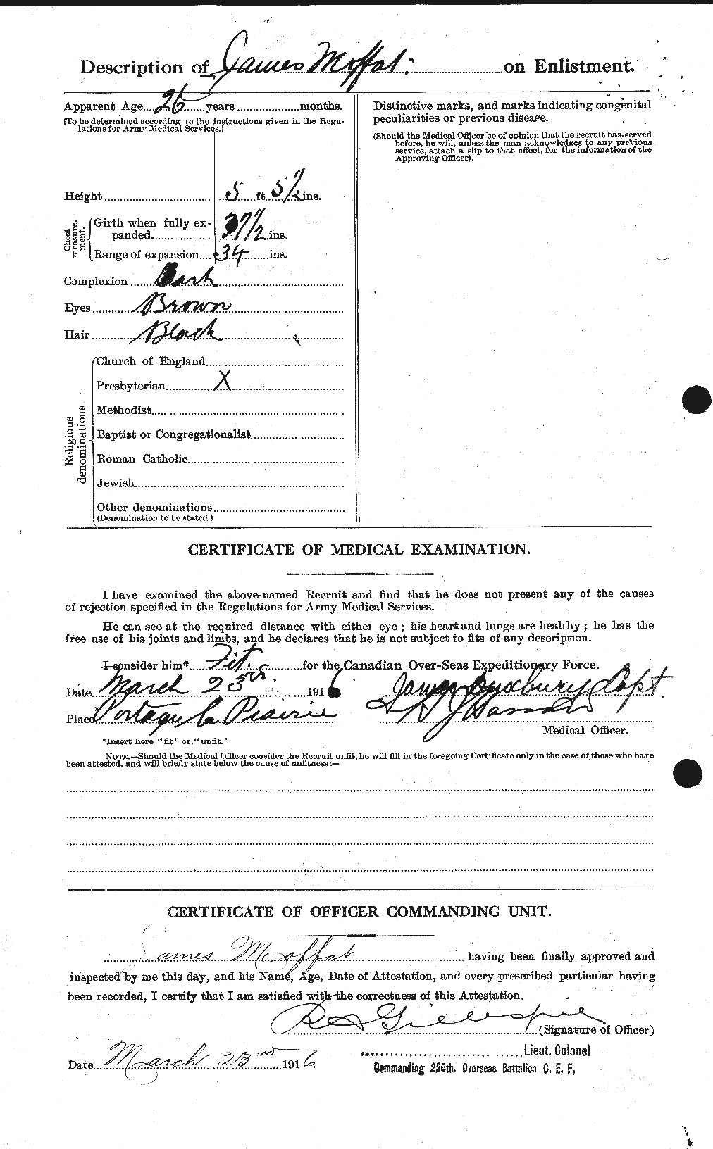 Personnel Records of the First World War - CEF 499029b