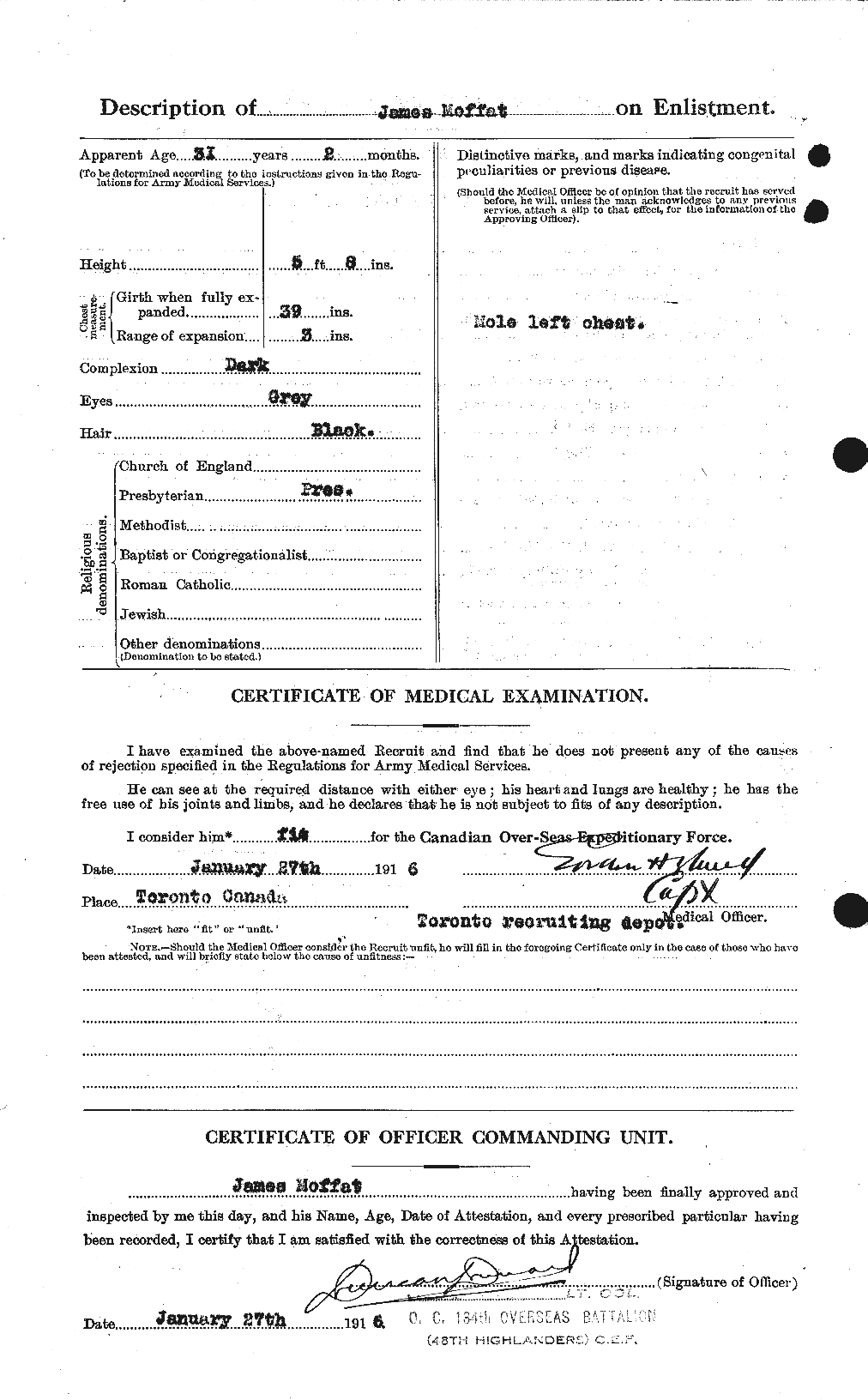 Personnel Records of the First World War - CEF 499033b