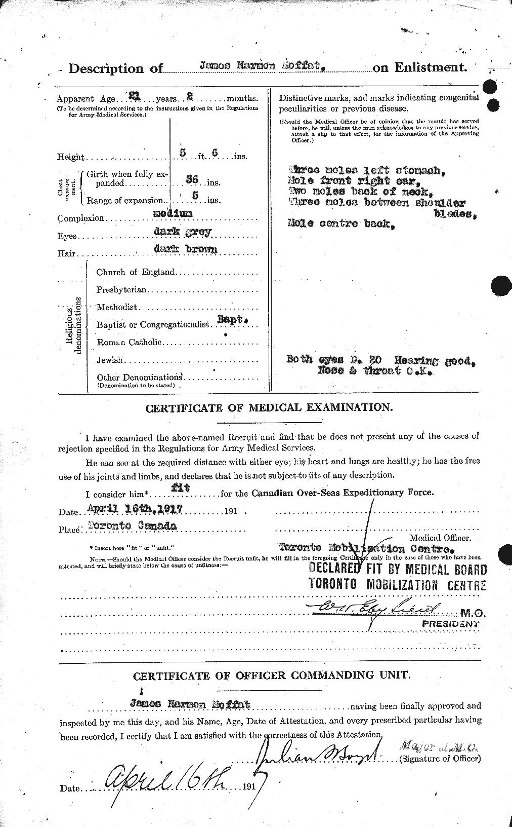 Personnel Records of the First World War - CEF 499036b