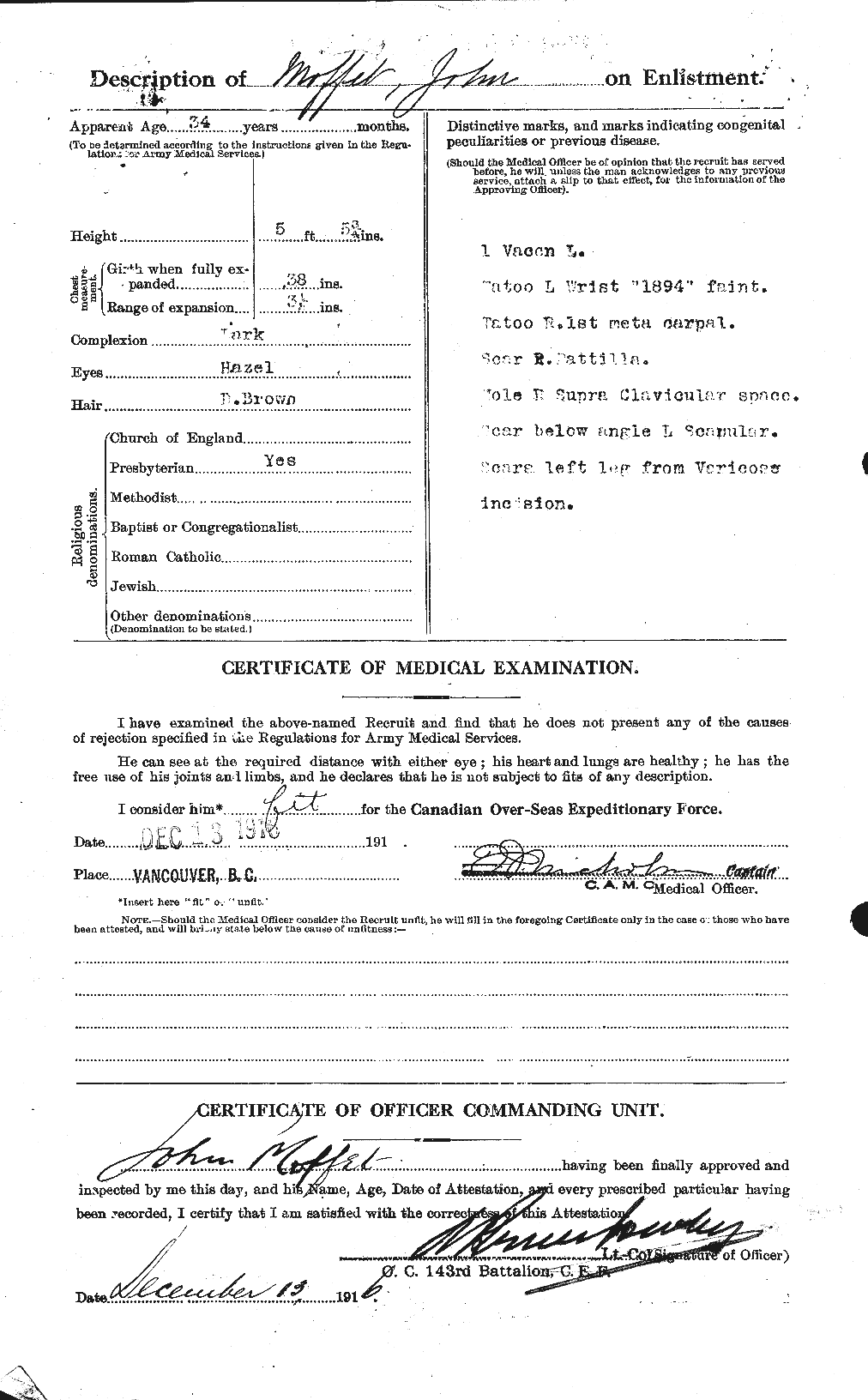 Personnel Records of the First World War - CEF 499045b