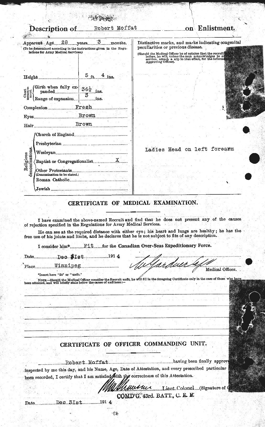 Personnel Records of the First World War - CEF 499065b