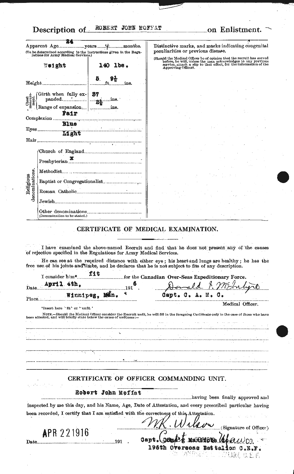 Personnel Records of the First World War - CEF 499069b
