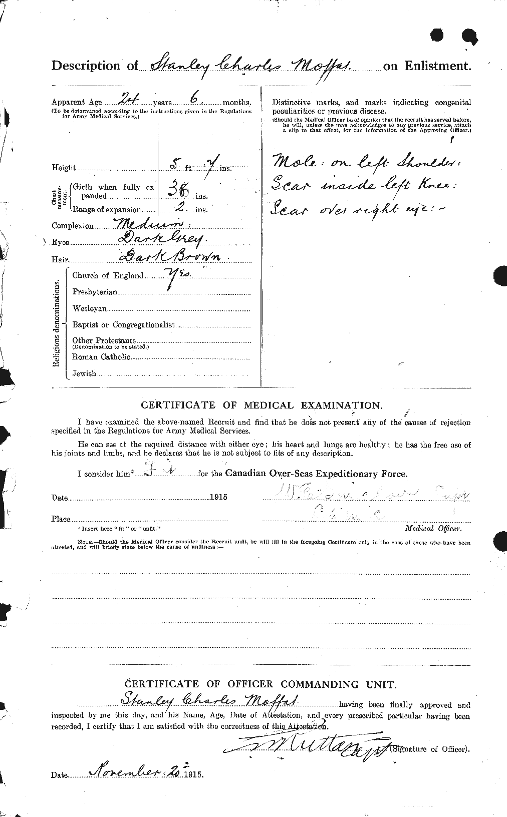 Personnel Records of the First World War - CEF 499073b