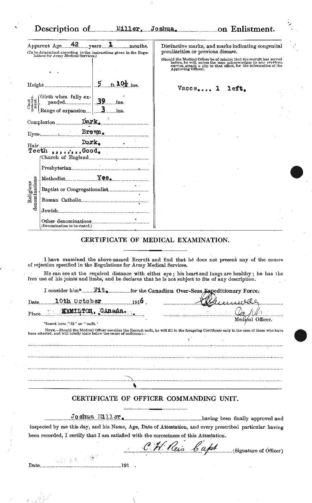 Dossiers du Personnel de la Première Guerre mondiale - CEC 499475b