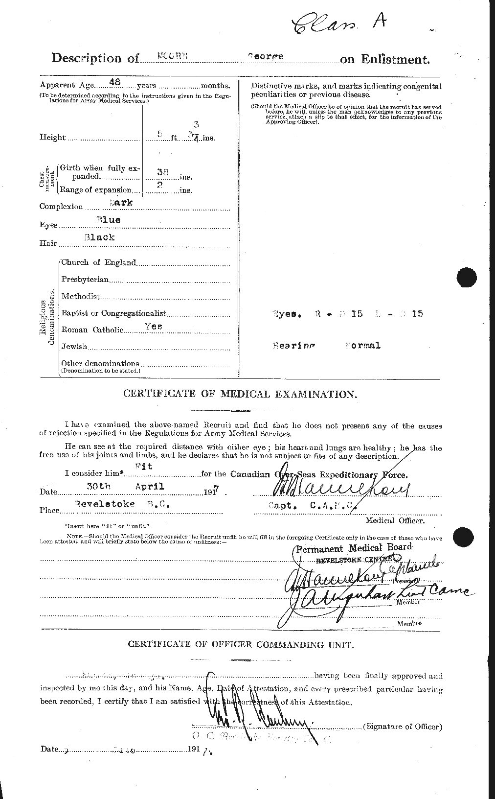 Personnel Records of the First World War - CEF 501974b
