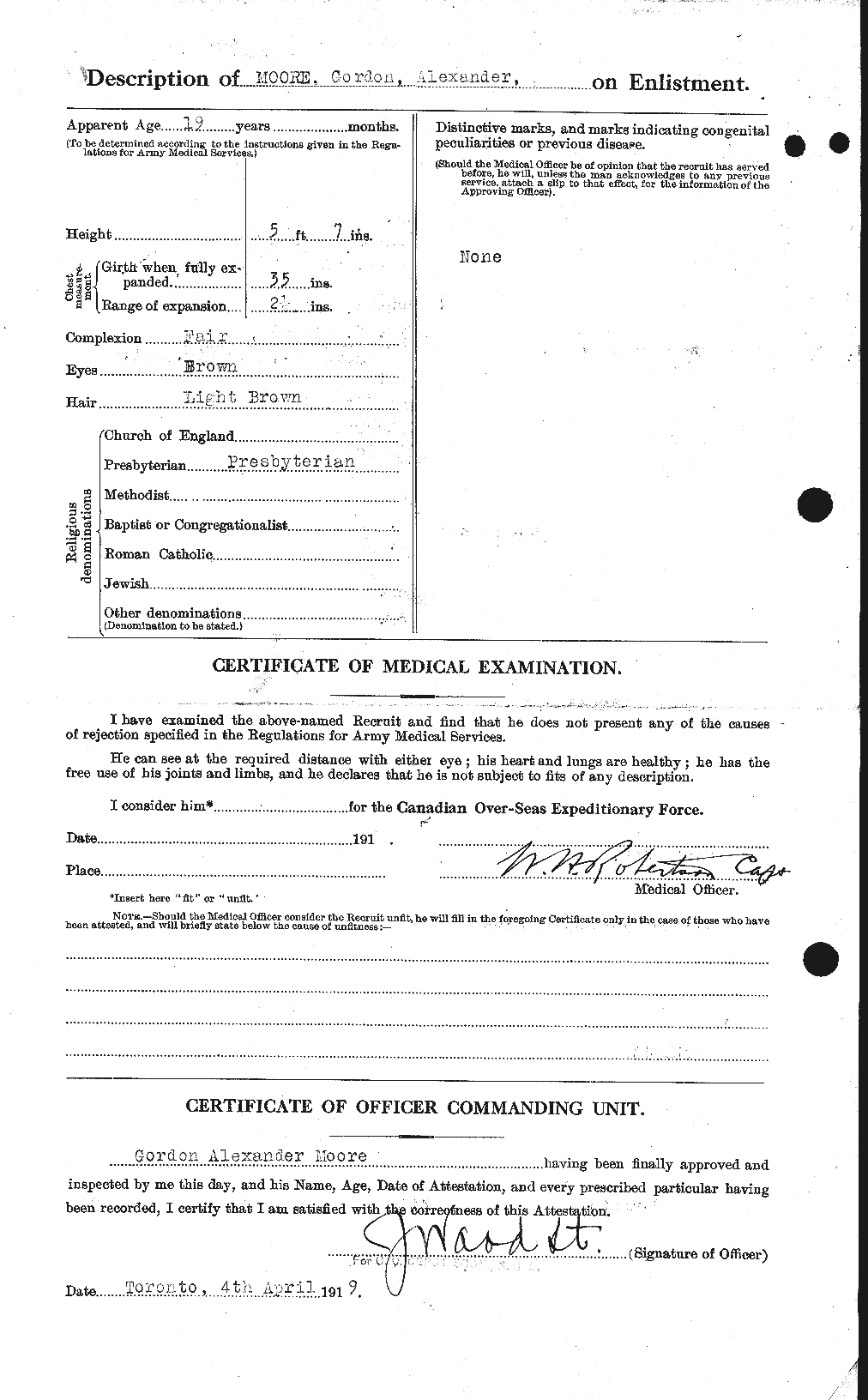 Personnel Records of the First World War - CEF 502044b