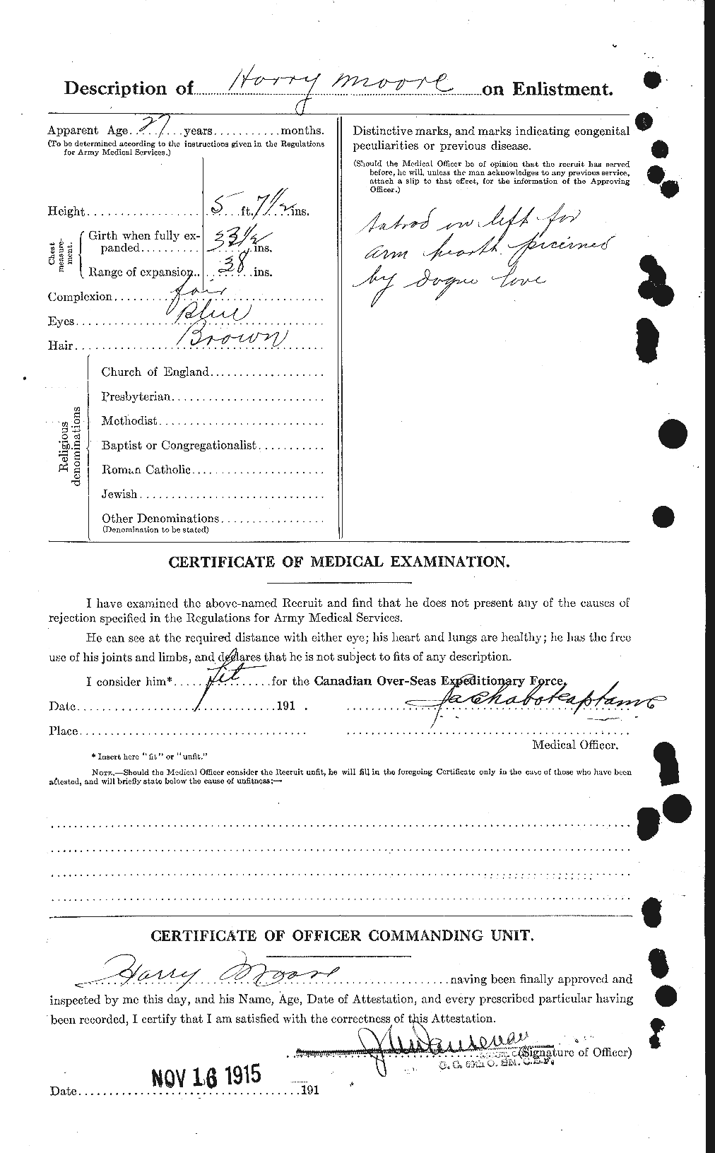 Personnel Records of the First World War - CEF 502078b