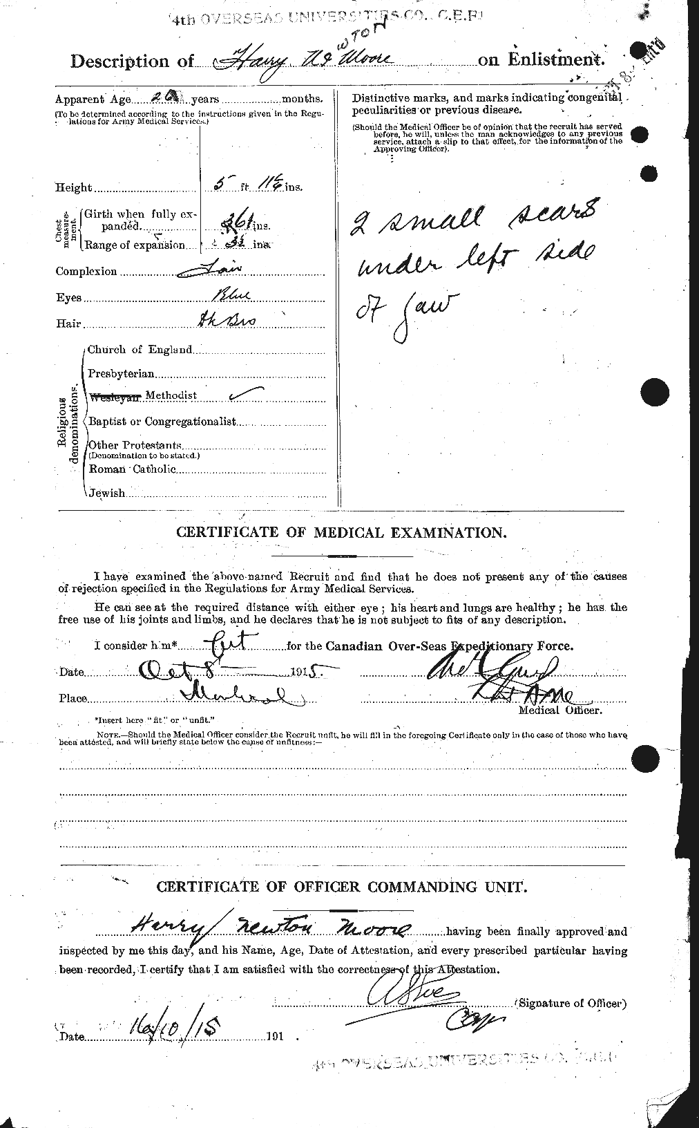 Personnel Records of the First World War - CEF 502088b