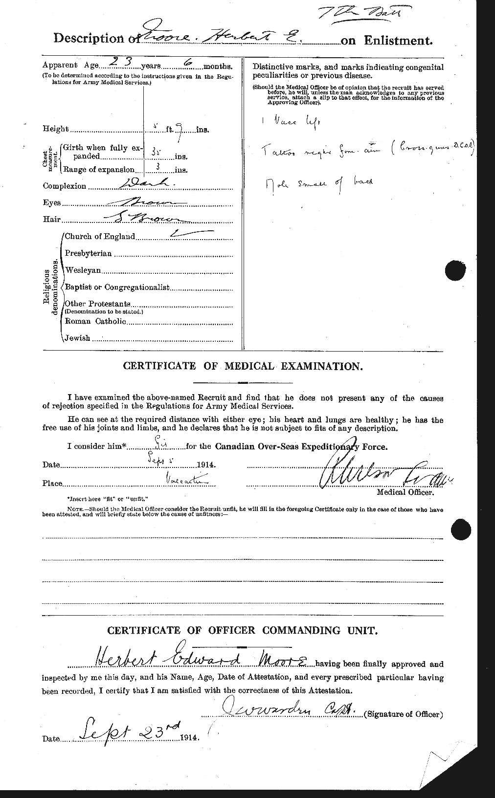 Personnel Records of the First World War - CEF 502116b