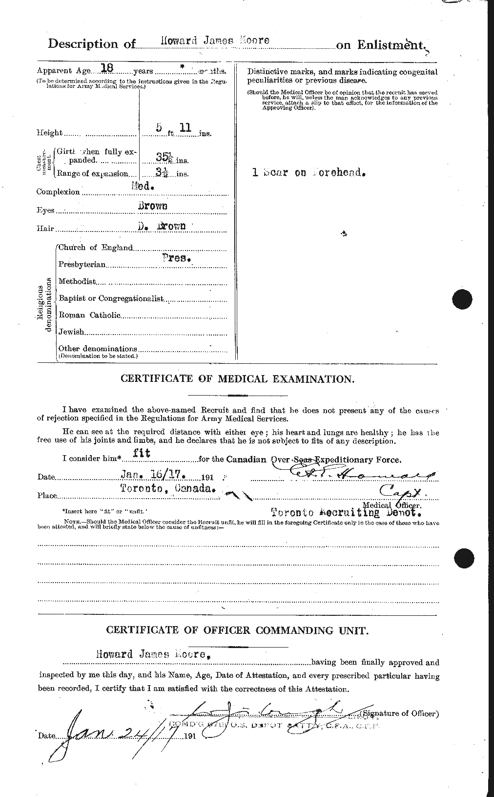 Personnel Records of the First World War - CEF 502137b
