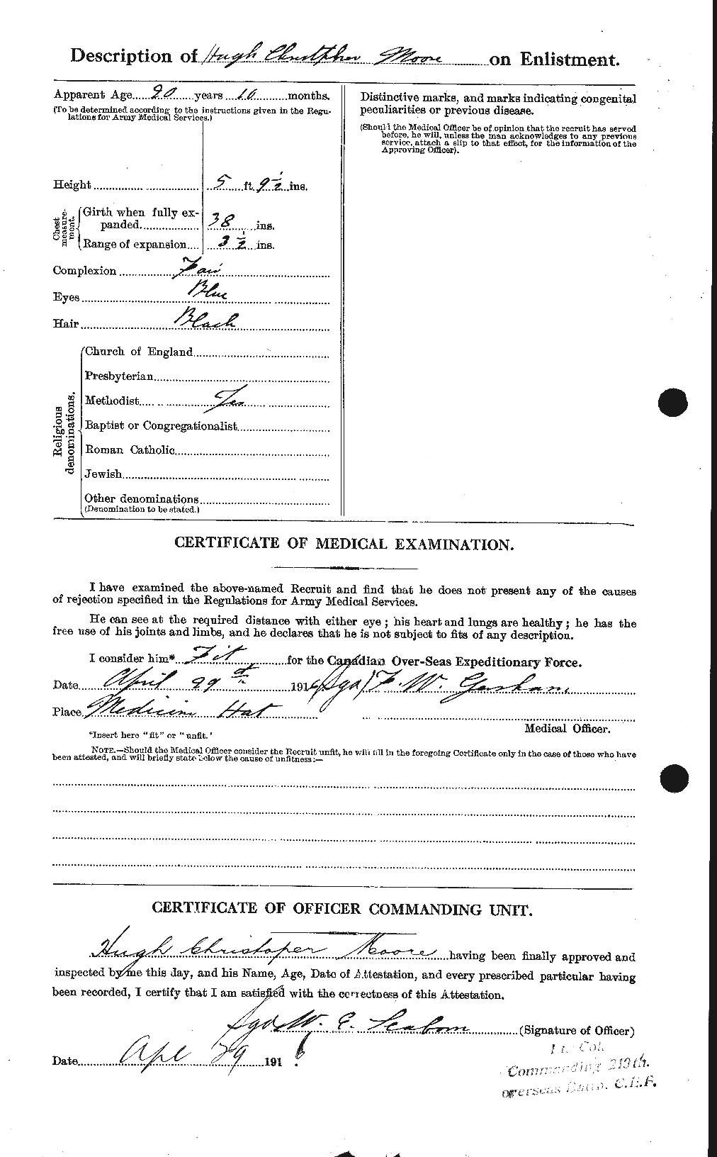Personnel Records of the First World War - CEF 502148b