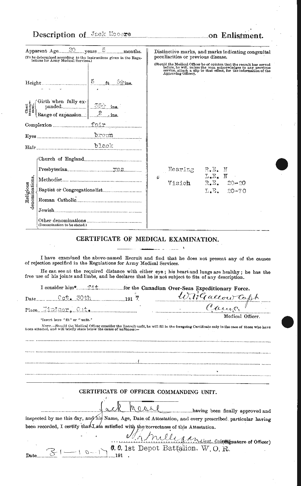 Personnel Records of the First World War - CEF 502163b