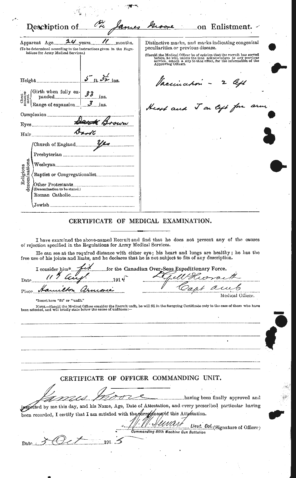 Personnel Records of the First World War - CEF 502181b