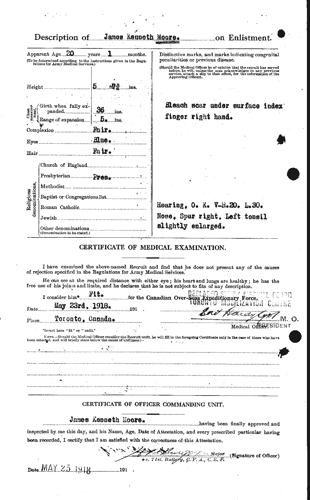 Personnel Records of the First World War - CEF 502229b