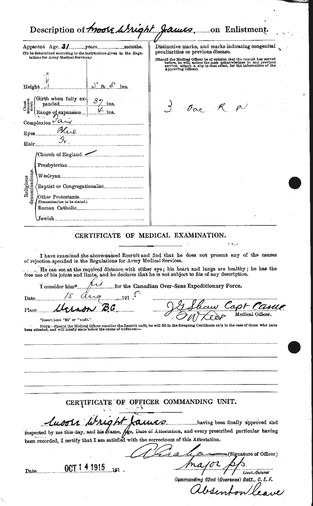 Personnel Records of the First World War - CEF 502242b