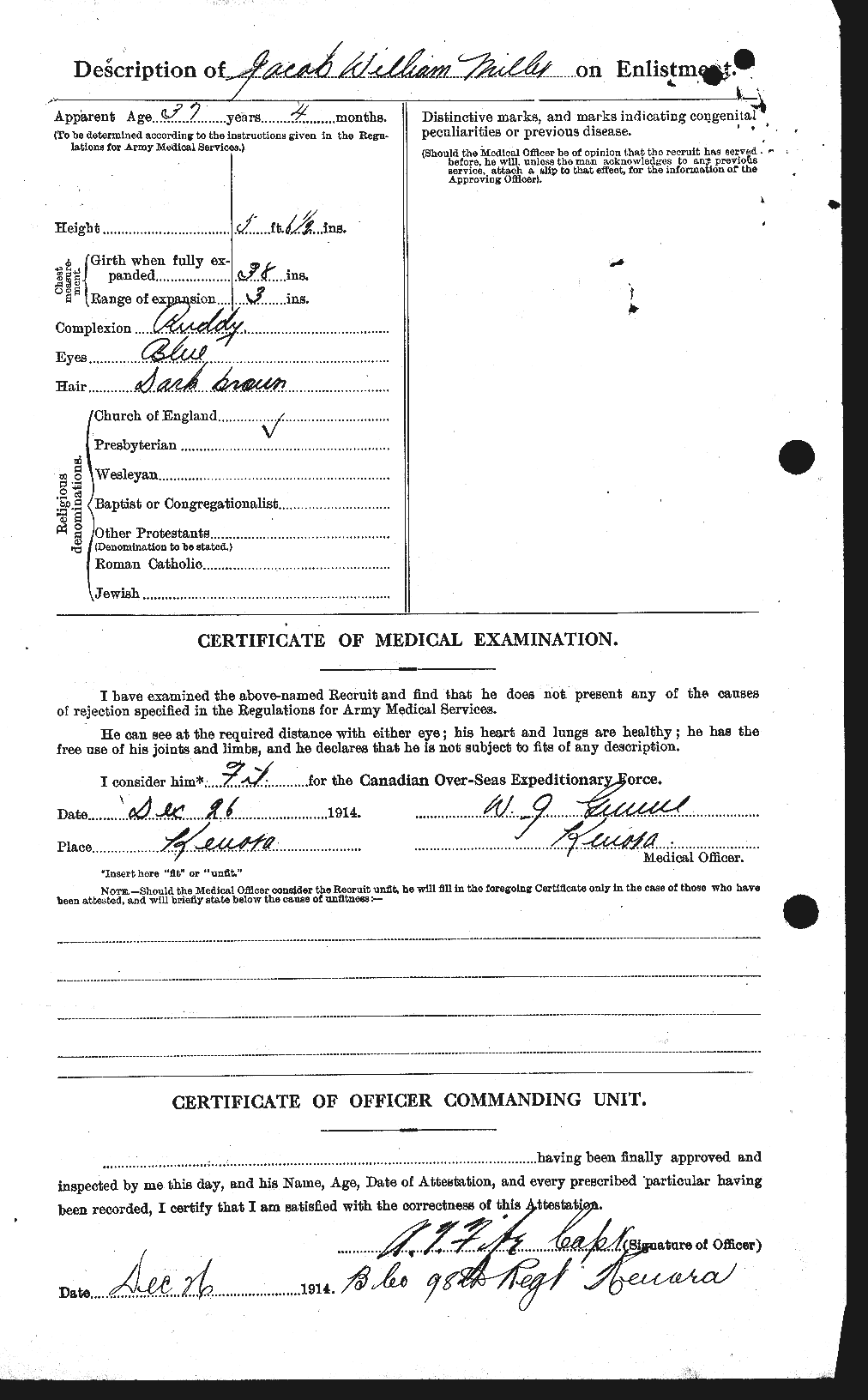 Personnel Records of the First World War - CEF 502765b