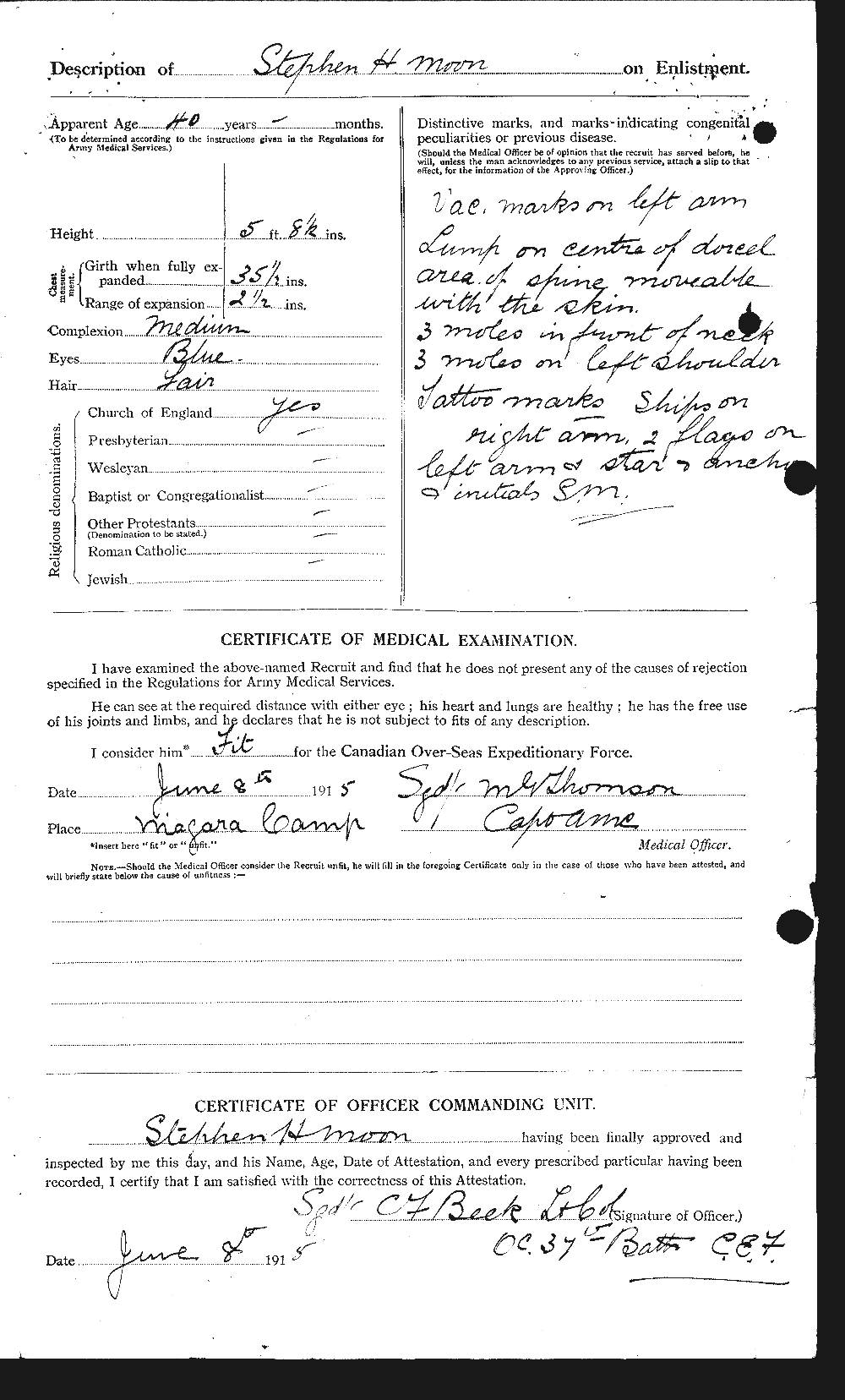 Personnel Records of the First World War - CEF 503030b