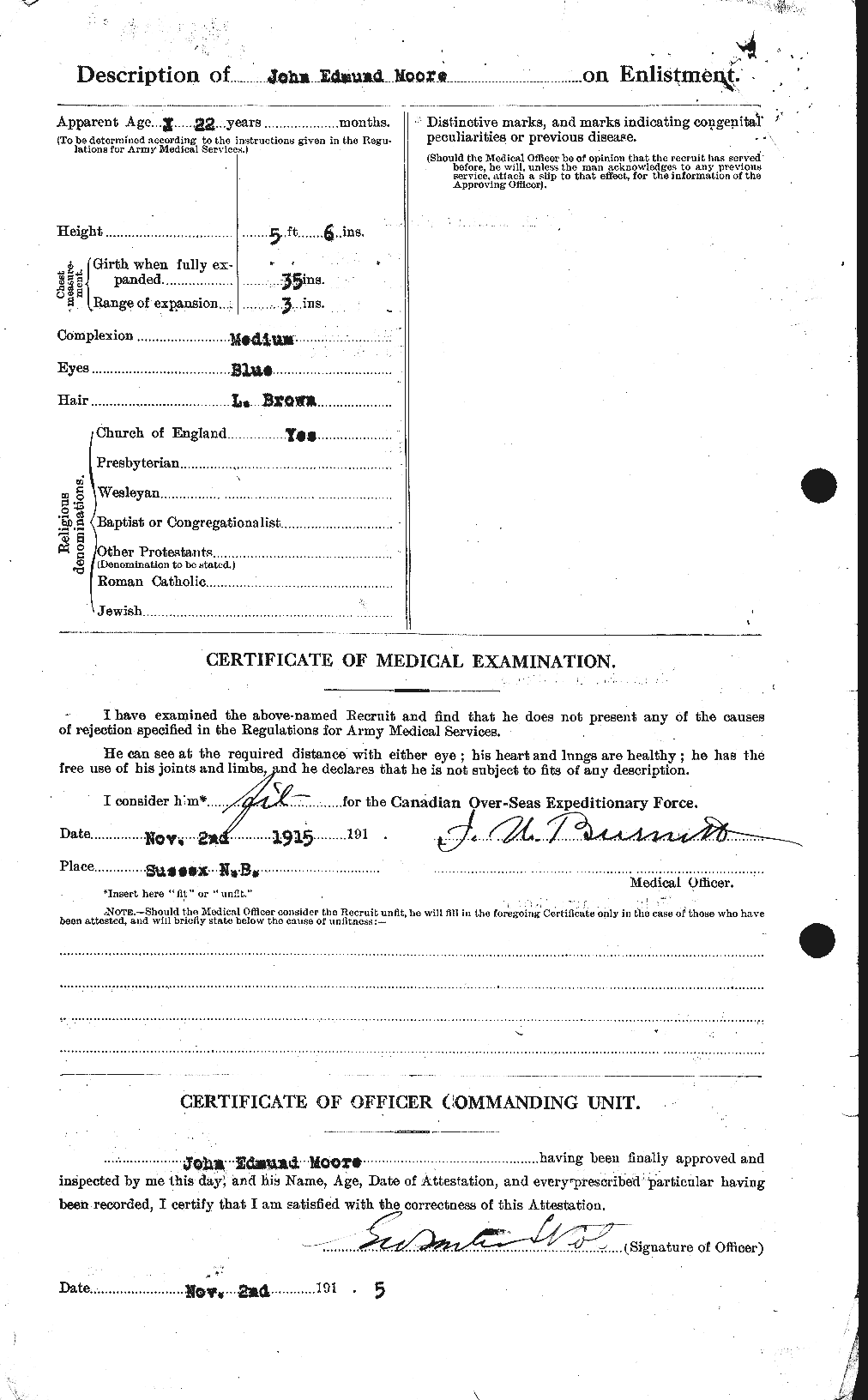 Personnel Records of the First World War - CEF 503276b
