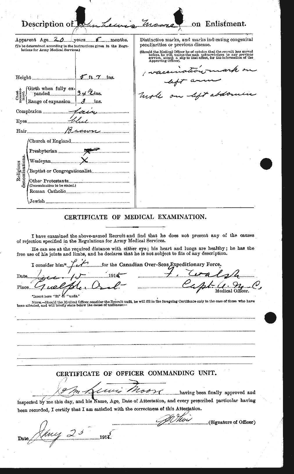Personnel Records of the First World War - CEF 503309b