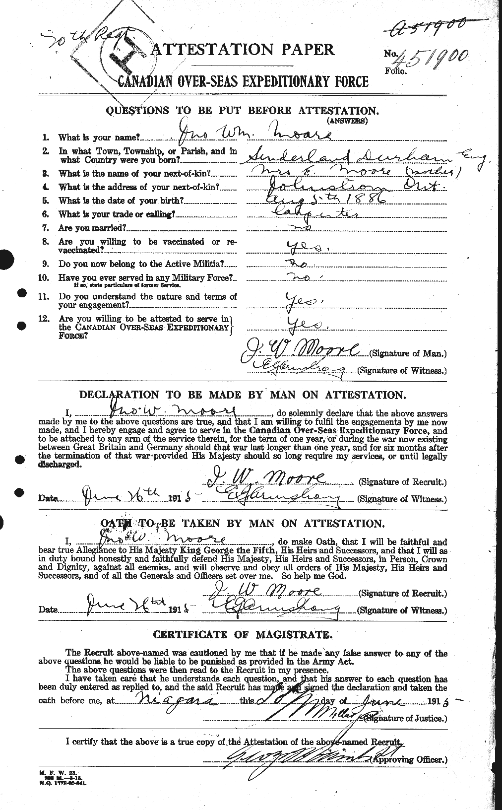 Personnel Records of the First World War - CEF 503348a