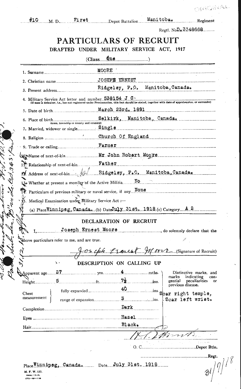 Personnel Records of the First World War - CEF 503368a