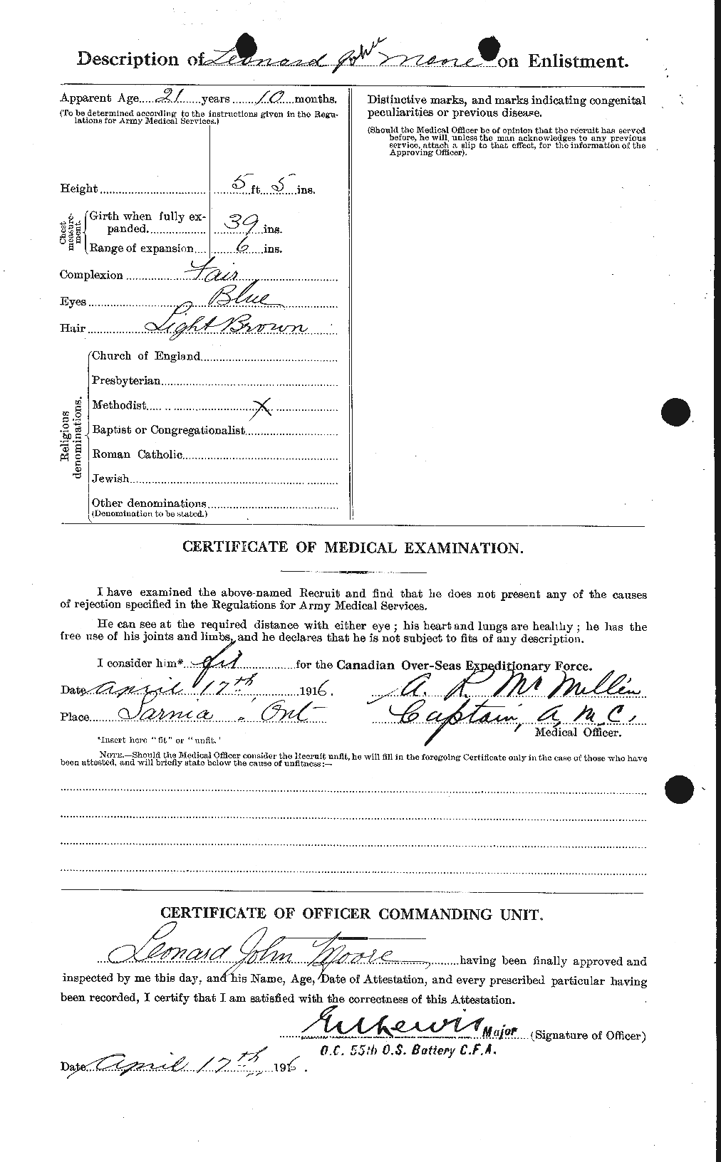 Personnel Records of the First World War - CEF 503405b