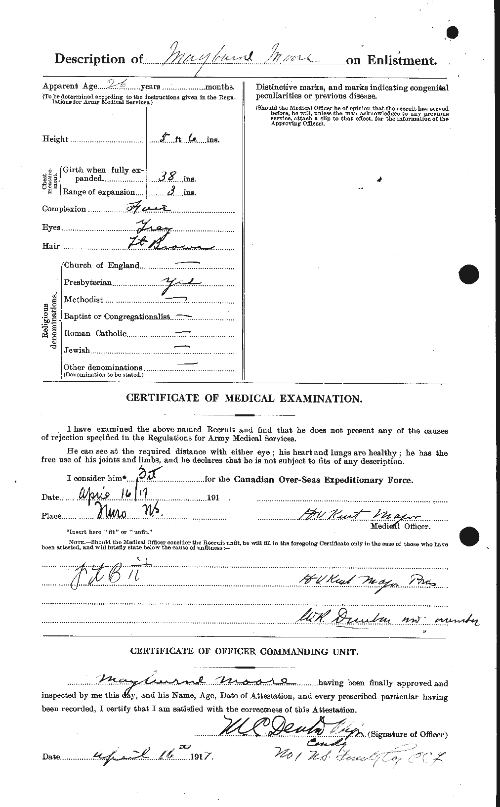 Personnel Records of the First World War - CEF 503435b