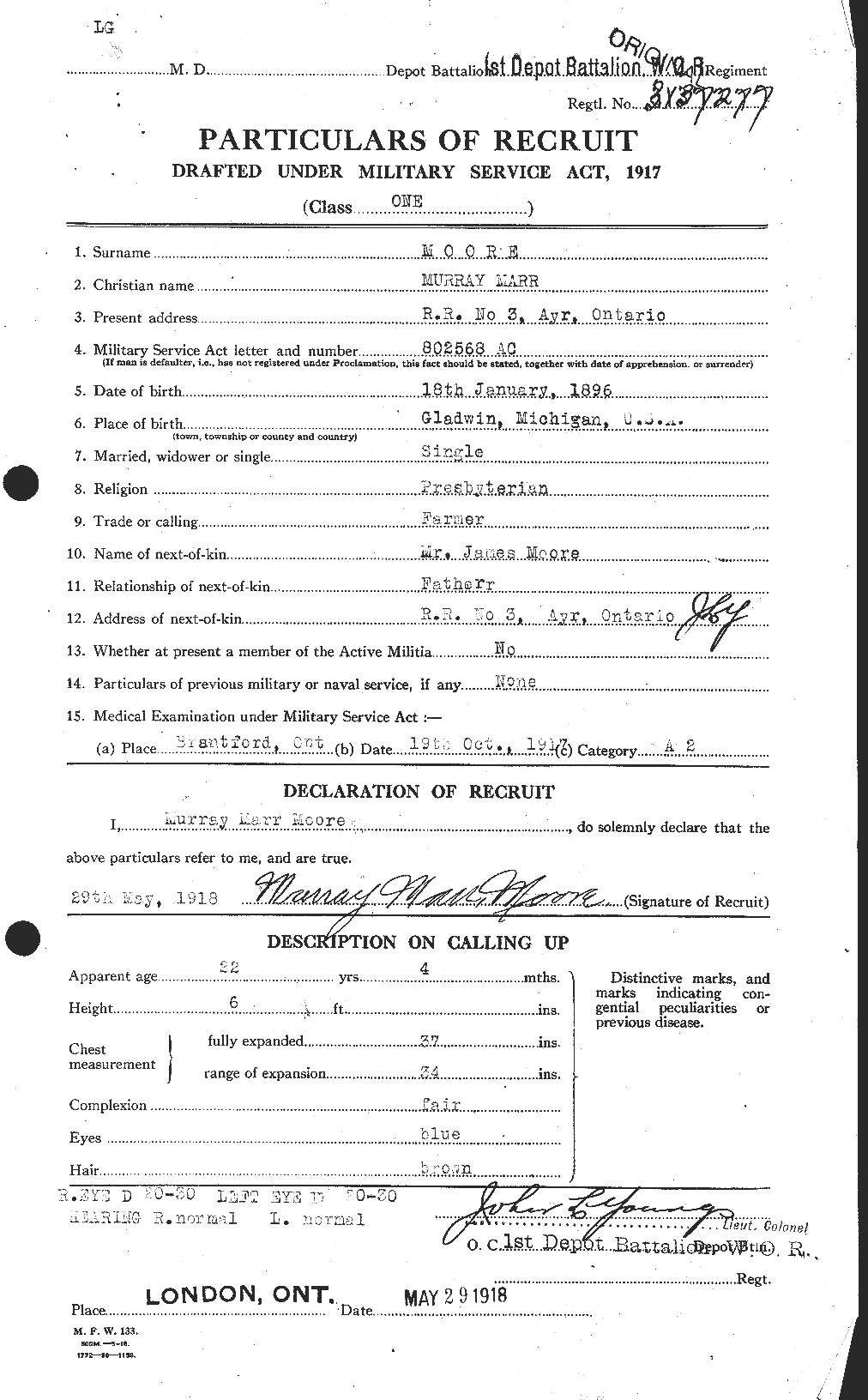 Personnel Records of the First World War - CEF 503449a