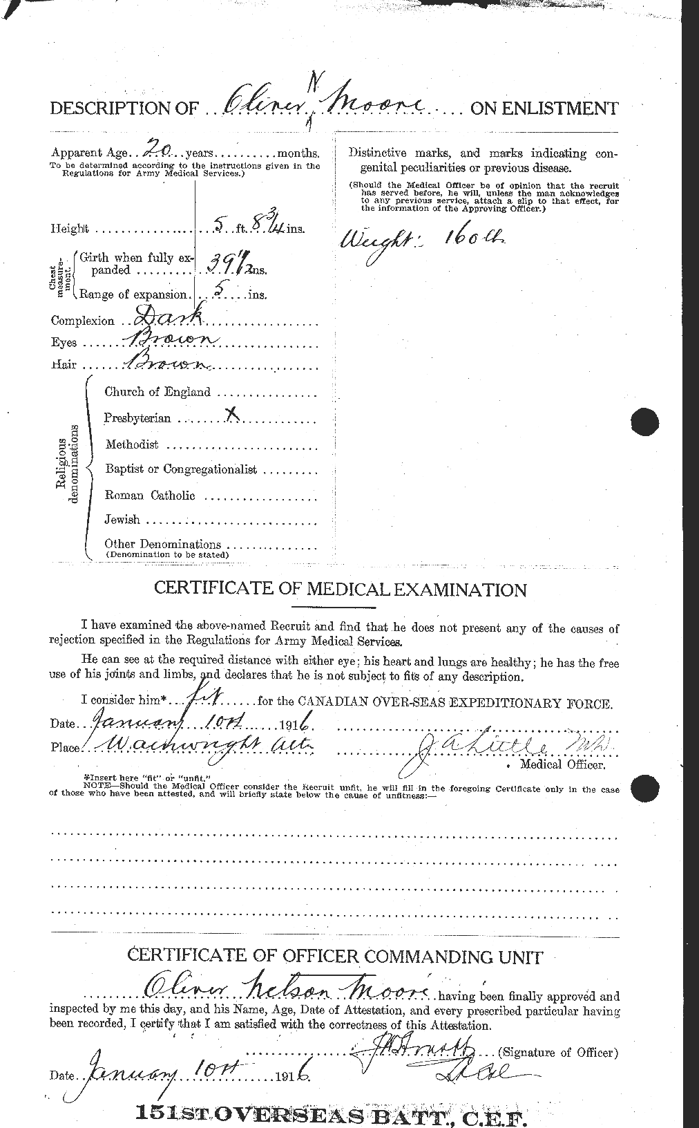 Personnel Records of the First World War - CEF 503467b