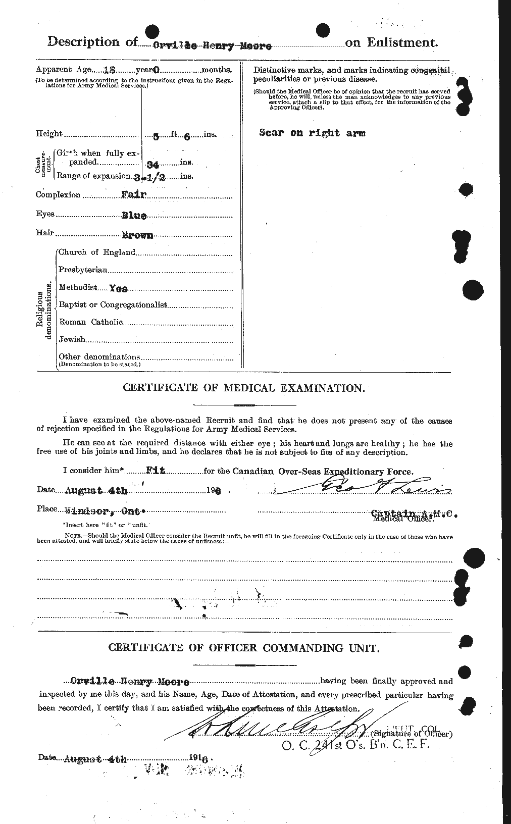 Personnel Records of the First World War - CEF 503470b