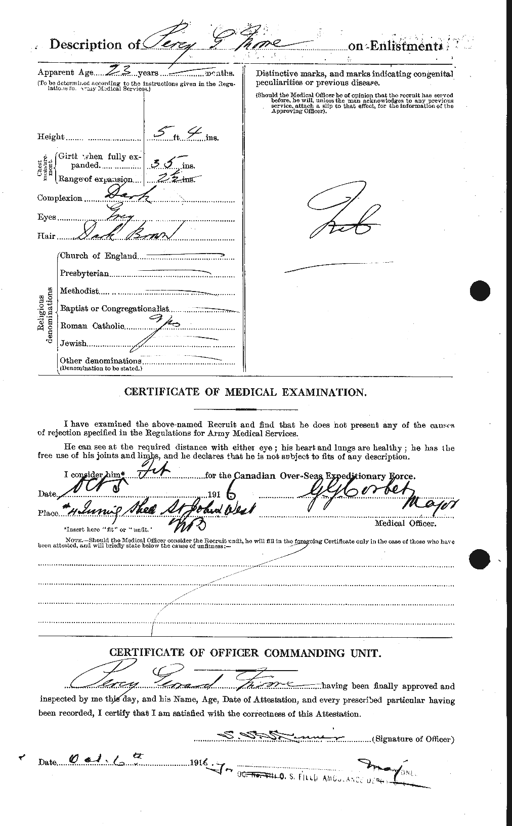 Personnel Records of the First World War - CEF 503485b