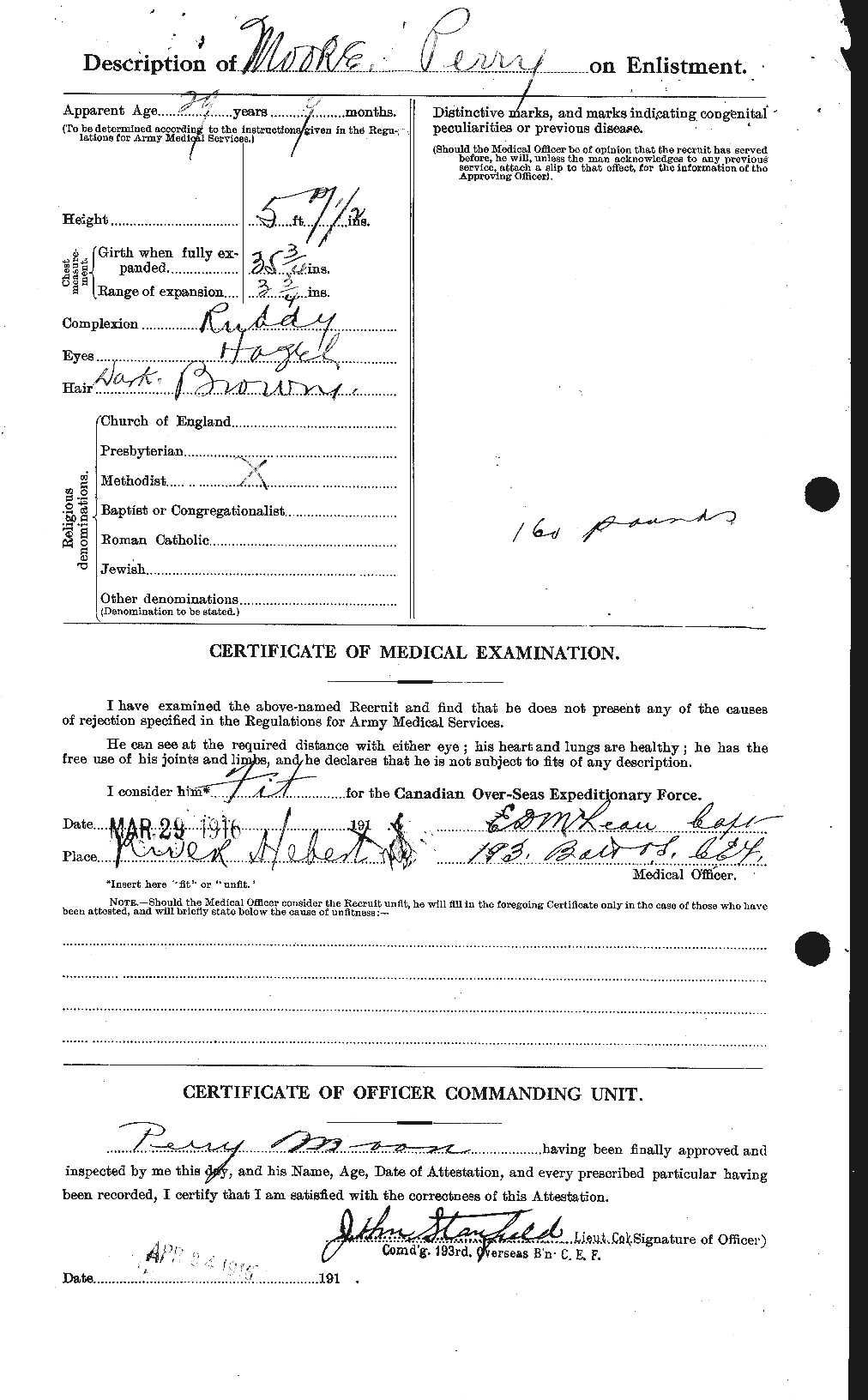 Personnel Records of the First World War - CEF 503492b