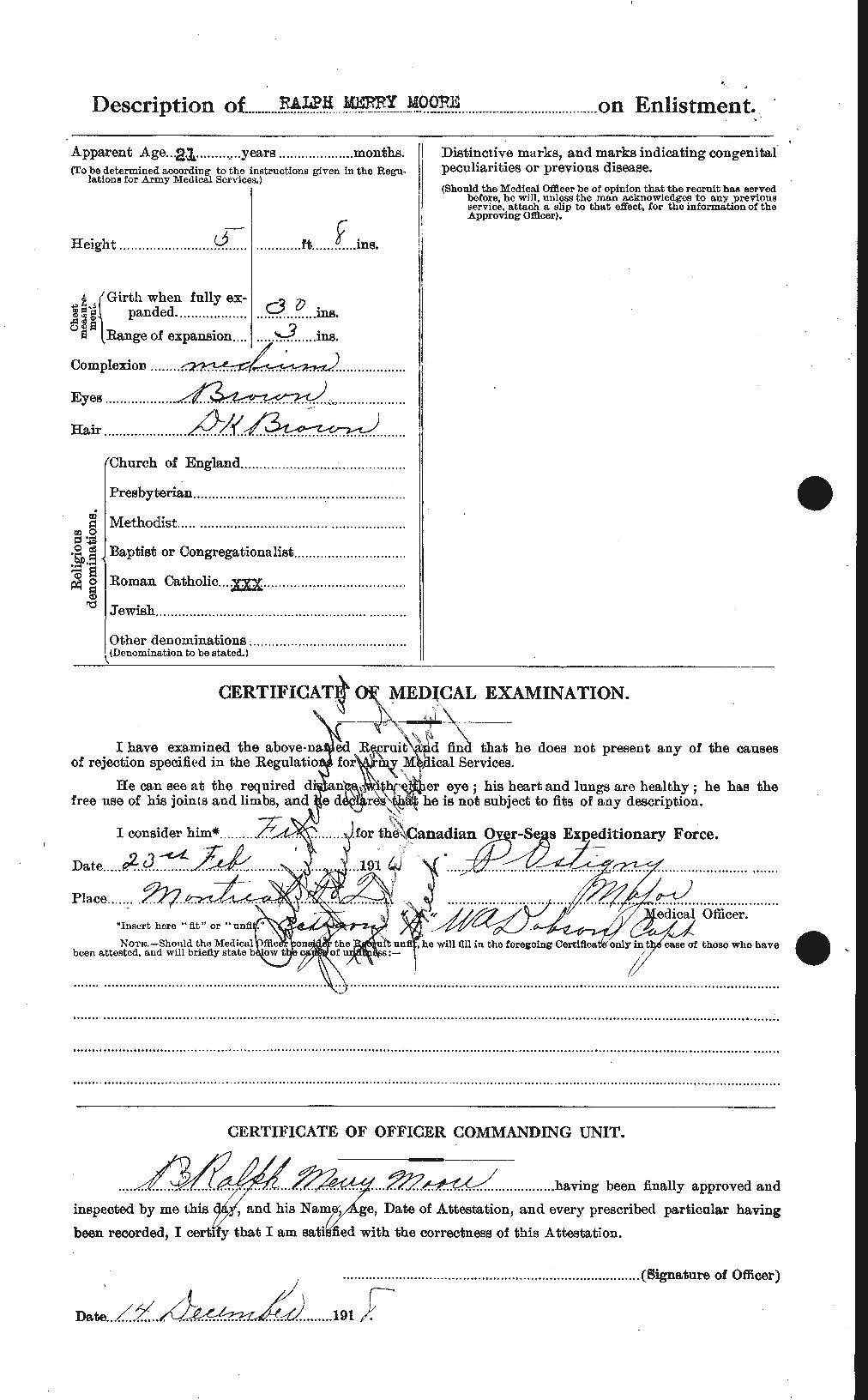 Personnel Records of the First World War - CEF 503508b