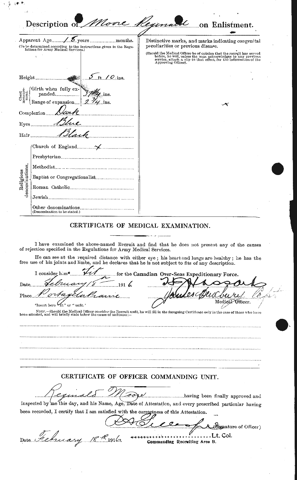 Personnel Records of the First World War - CEF 503522b