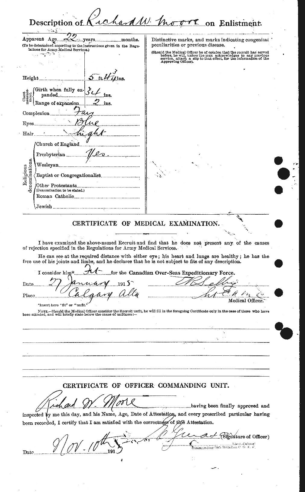 Personnel Records of the First World War - CEF 503542b