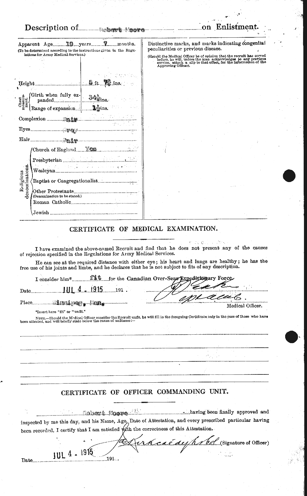 Personnel Records of the First World War - CEF 503549b