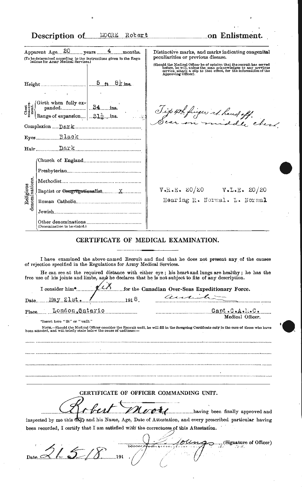 Personnel Records of the First World War - CEF 503550b