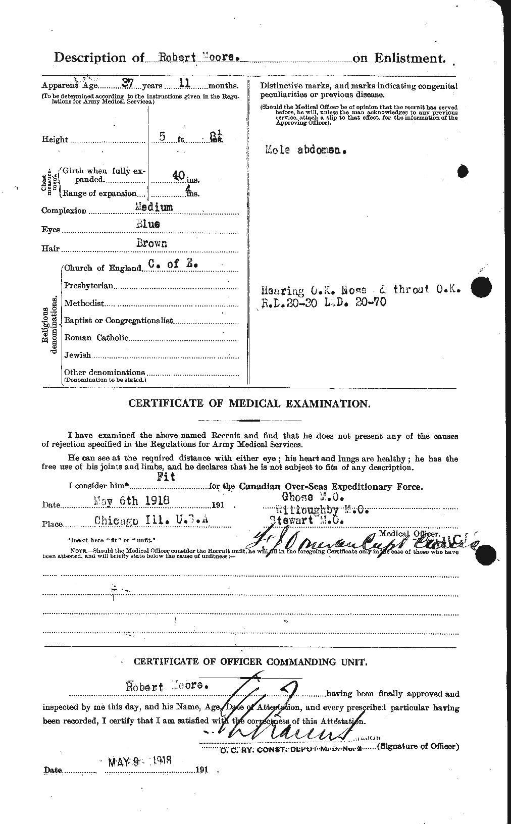 Personnel Records of the First World War - CEF 503552b